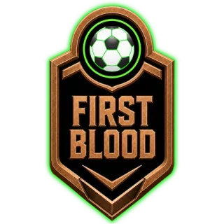 First Blood badge — 1 goal
